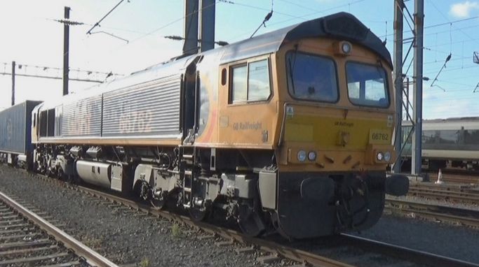 Cab Ride GBRF186: Wembley Yard to Colchester Goods Loop